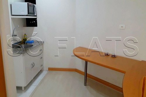 Imagem 10 de 15 de Flat Tsue Bienal 30m² 1 Dormitório 1 Vaga Para Locação Na Vila Mariana. - Sf36343