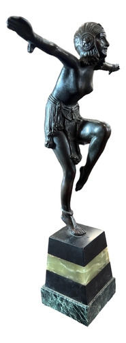 Escultura Bronze Bailarina Original D.h. Chiparus Dec 20/30