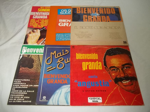 Lp Vinil - Bienvenido Granda - 6 Discos