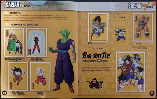 Sticker Álbum Dragon Ball Z Warriors Panini Completo (Usado)