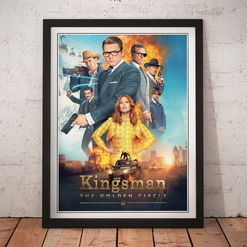 Cuadro Peliculas - Kingsman - Movie Poster 