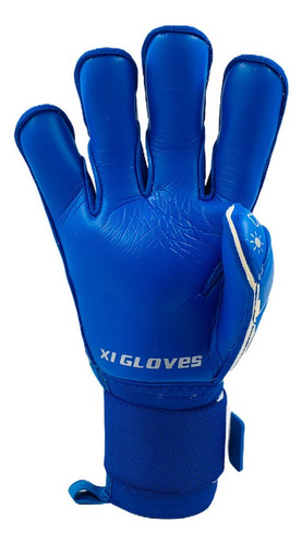 Imagen 3 de 5 de Guantes De Futbol X1 Samurai Azul Pro