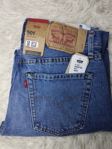 Pantalón Levi's (7) 501 Original Cotton 30x32 