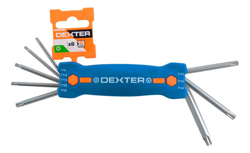 Jogo De Chave Torx Tt9 A Tt40 Dexter