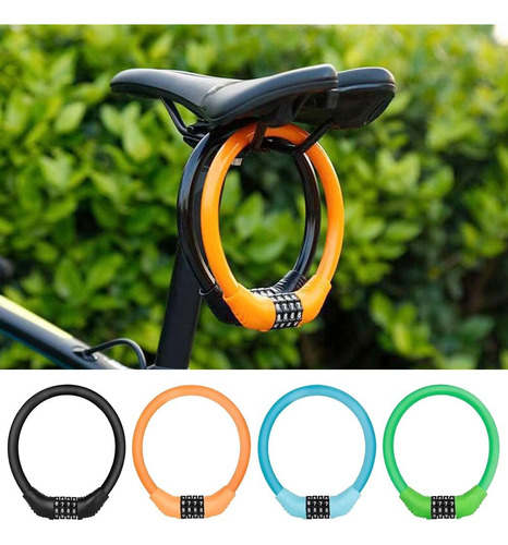Candado Con Contraseña, Cuerda, Casco, Bicicleta, Portátil