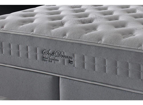 Cama Box Solteiro: Colchão Molas Ensacadas Anjos Soft Dream