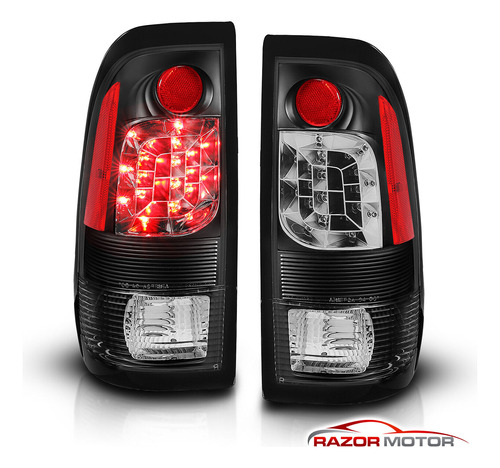 Par Mica Negro Led Ford F-250 Lariat 1999 5.4l