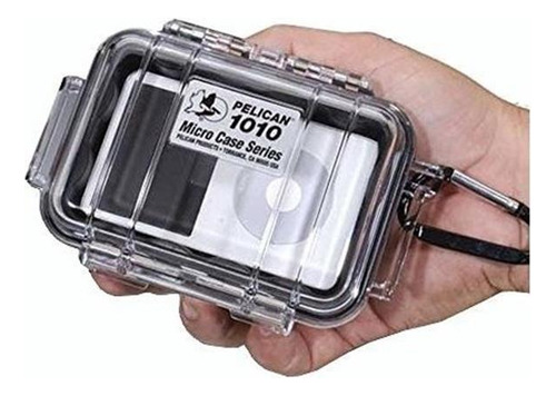 Pelican 1010 Micro Case (negro / Claro)