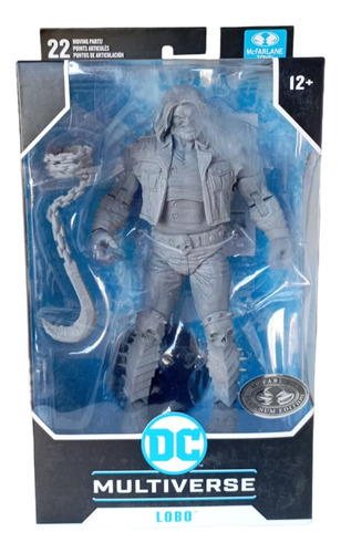 Dc Multiverse Lobo (rebirth) Versión Gris