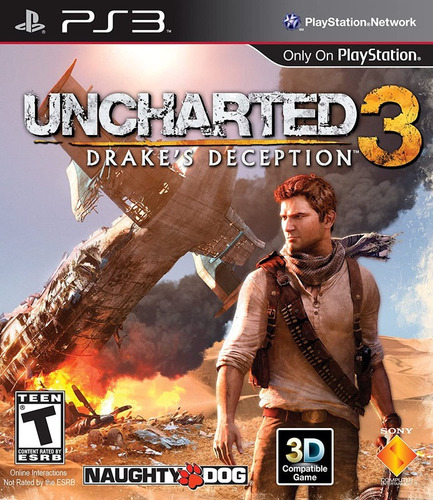 Uncharted 3: Drake's Deception Ps3 Entrega Inmediata