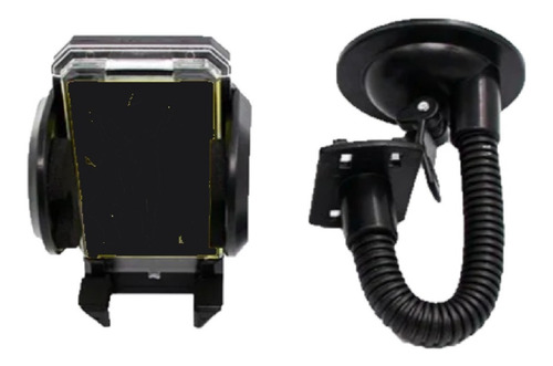 Imagen 6 de 6 de Base Soporte Porta Celular Auto Vidrio Rejilla Parabrisa