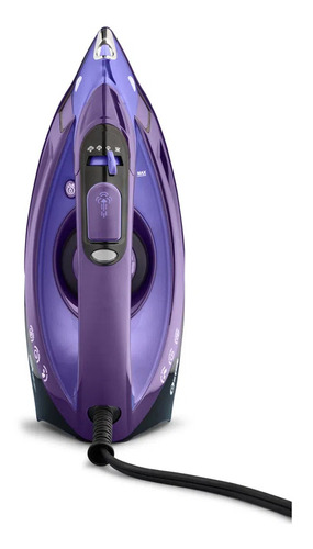 Plancha De Vapor Turbo Oster Gcstcs-400 Color Morado Negro
