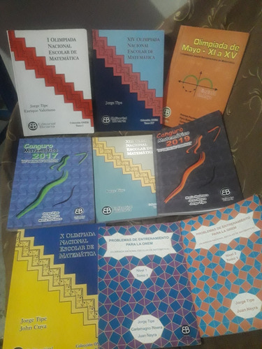 Libro Concurso Nacional De Matematica 9 Libros 