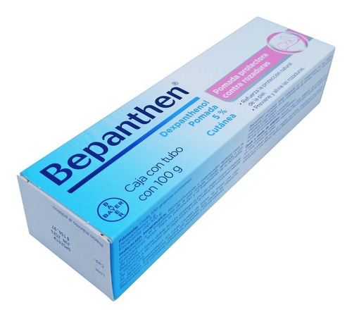 Imagen 2 de 5 de Bepanthen 5 % Cutanea Pomada En Tubo De 100 Gr