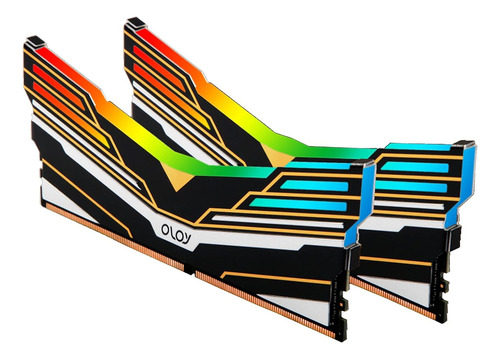 Memoria Ram Oloy Ddr4 De 32 Gb (2 X 16 Gb) Warhawk Aura Sync