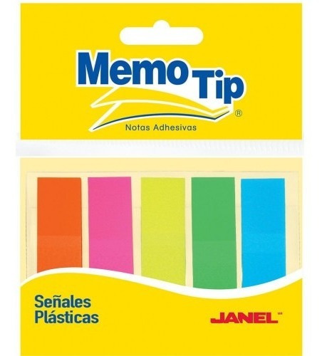 Señales Plasticas Janel Memo Tips Tipo Banderitas Con 125