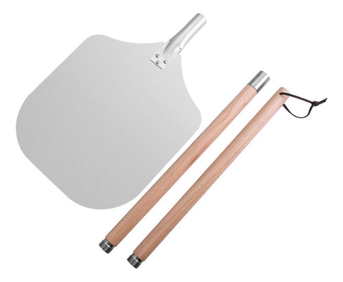 Mango De Madera De Cáscara De Pizza De 12 97.2 Cm Con Caja