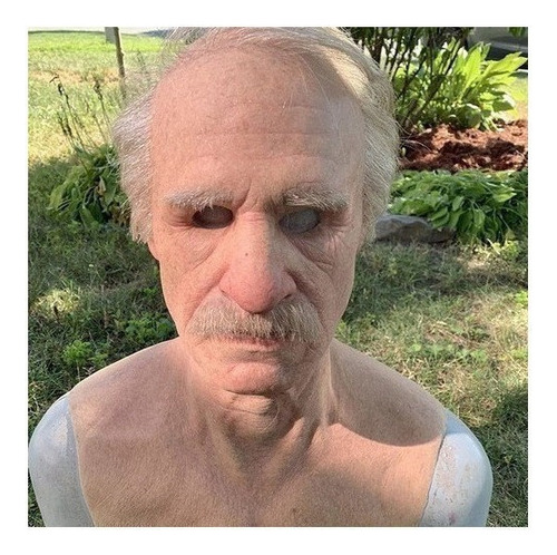 . Máscara De Peluca Realista 3d Prop De Parodia De Ancianos