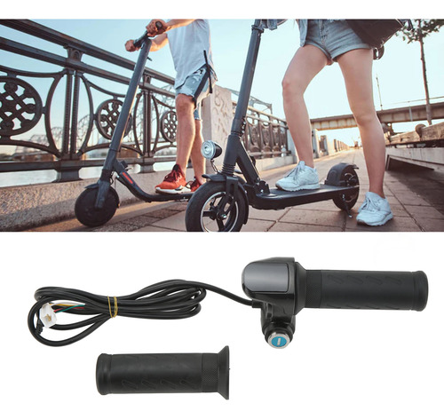 Patinete Eléctrico Con Mango De Acelerador Y Panel Lcd, Twis