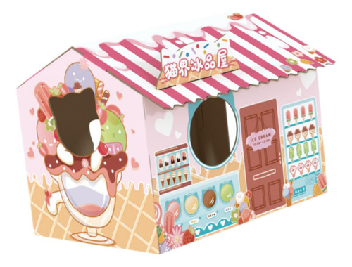 Cat Bed Scratcher Paper Muebles De Gato Interactive