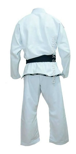 Imagen 3 de 9 de Kimono Jiu Jitsu Shiai Tokaido Liviano Brazilian Bjj Blanco