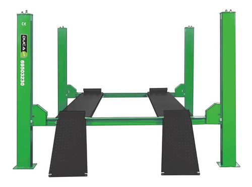Elevador Autos Duca 4 Columnas 4,000kg 3hp 380v 1,7mts Alto