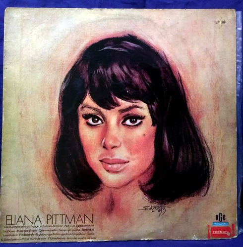 Eliana Pittman 1970 Fermata Promo Lp