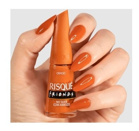 Imagem 6 de 7 de Kit C/6 Esmaltes Risque Coleção Friends Hipoalergênico 8ml