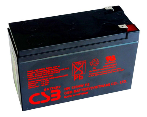 1 Pieza Hr1234w Csb 12v 9ah, Ups Apc Be750g Back-ups 750