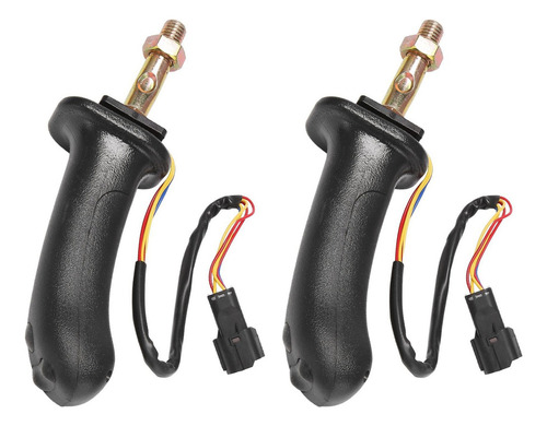 2 Uds L + R 3 Botones Excavadora Joystick Assy Mango