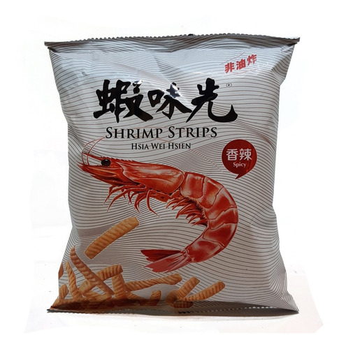 Snack De Langostino Picante 60 Gr Producto De Taiwan