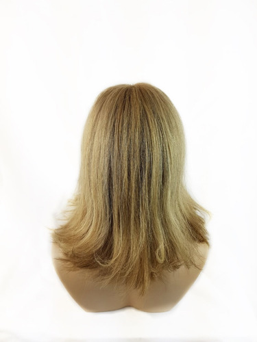 Peruca Iris Cabelo Natural Com Risca
