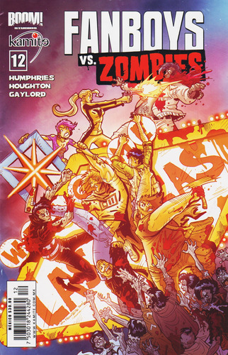 Comic Fanboys Vs Zombies # 12 Editorial Kamite