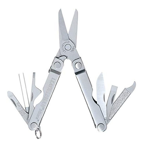 Leatherman - Multiherramienta De Llavero Micra Con Tijeras