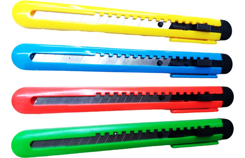 Imagen 5 de 7 de Cutter Ezco Plástica Hojas De Acero 9mm