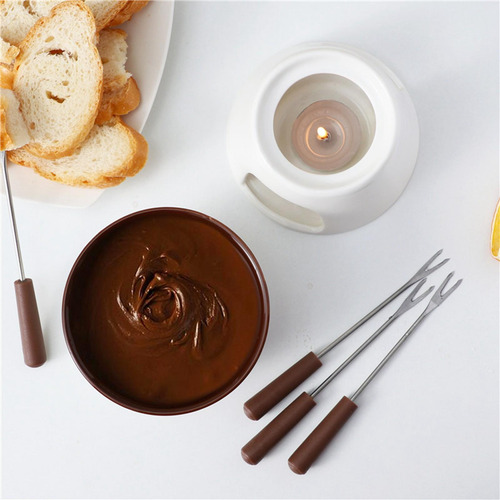 Olla Para Fondue De Chocolate, Olla Para Fondue De Queso Con