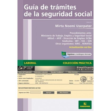 Guía De Trámites De La Seguridad Social. Mirta N. Userpater