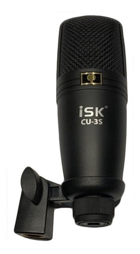 Microfono Condenser Cardioide Usb Cu-3s  Isk