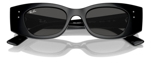 Lente De Sol Rb4427 Kat Bio-based 6677/87 - Talle M Estándar Negro