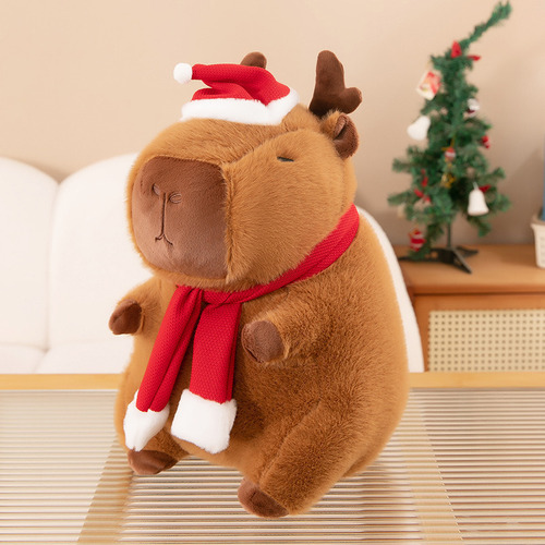 Hu Peluche Juguete Capivara Filó Regalo Navidad 30 Cm A