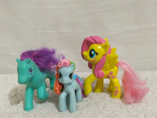 Lote De 9 Pz Juguete De Mi Little Pony (Usado)