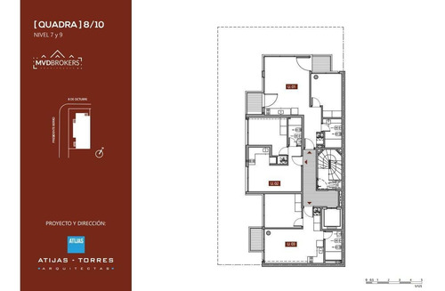 Imagen 14 de 15 de Apartamento - Tres Cruces
