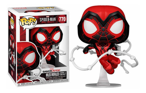 Funko Pop! Spider-man Miles Morales Crimson Cowl Suit 770