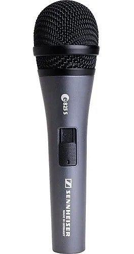 Sennheiser E825s Microfono Con Switch Dinamico Vocal De Mano