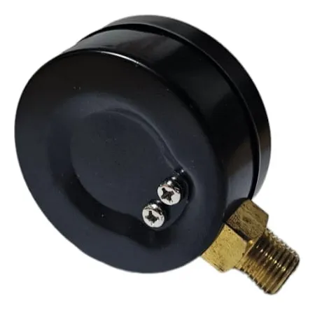 Manómetro Ceni 100bar/psi 63mm 1/4 Npt Inf Gas Aire Agua