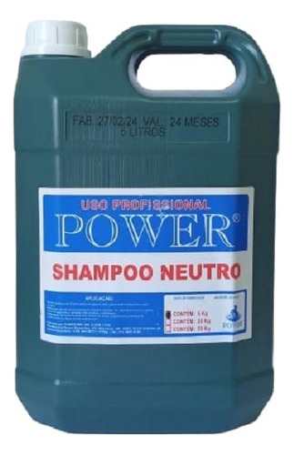 Shampoo Automotivo Carro E Moto Profissional Power 5l