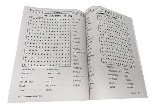 2 Pack Word Search Book Puzzle | Rompecabezas Jumbo 96 Pá...