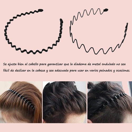 5 Pcs Diadema Ondulada De Primavera Aro