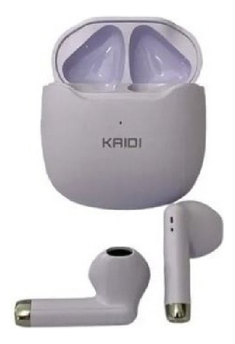 Fone de ouvido in-ear sem fio Kaidi TWS KD-771 KD-771 violeta com luz LED