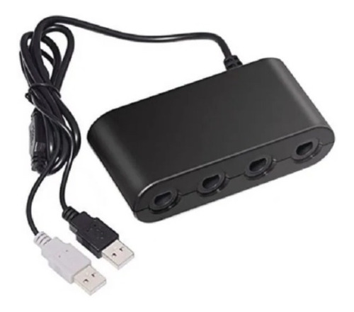 Adaptador De 4 Controles Game Cube A Wii U O Pc Smash Bros